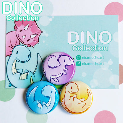 DINO Mini Badge Set 1