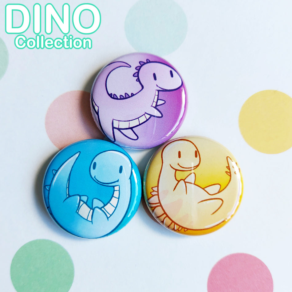 DINO Mini Badge Set 1