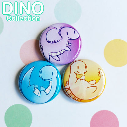 DINO Mini Badge Set 1