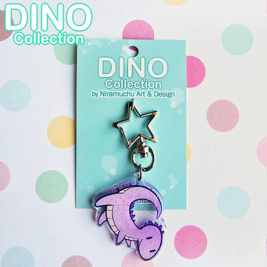 DINO Pisanosaurus Glitter Keycharm