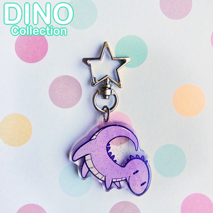 DINO Pisanosaurus Glitter Keycharm