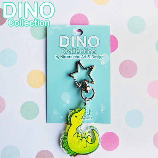 DINO Spinosaurus Glitter Keycharm