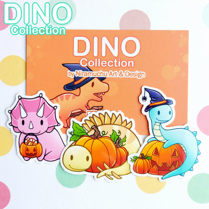 DINO Sticker Set: Halloween