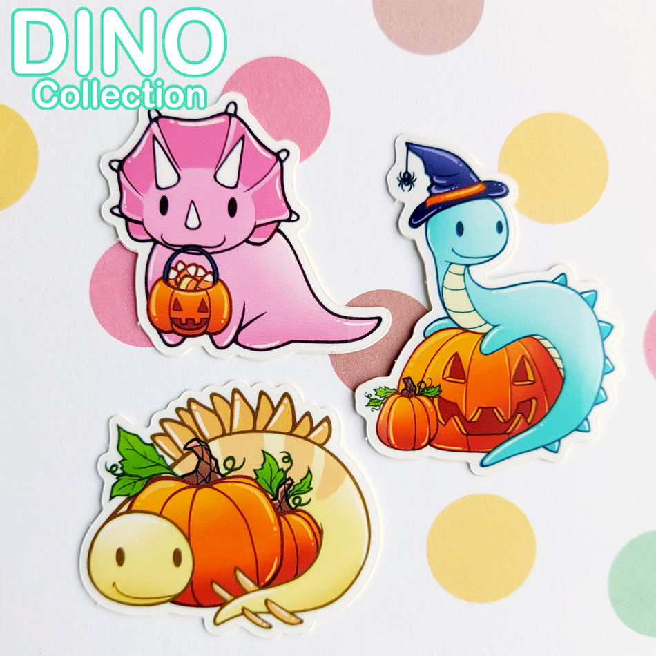 DINO Sticker Set: Halloween