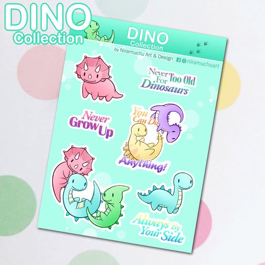 DINO Stickers: Never Too Old