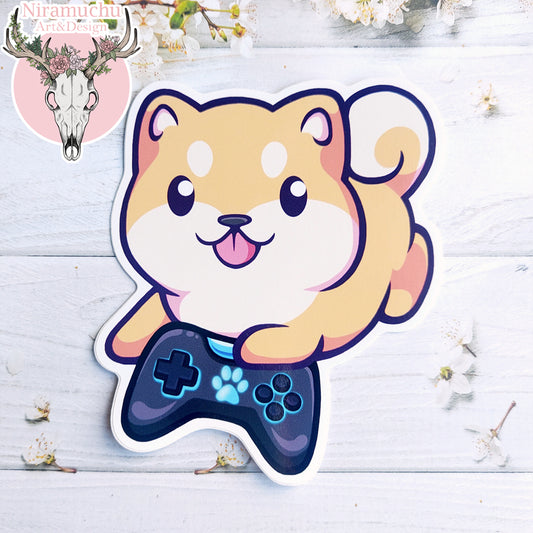 Gamer Dogs Console Gamer Vinyl Sticker