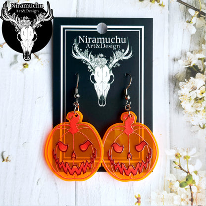 Halloween Pumpkins Earrings