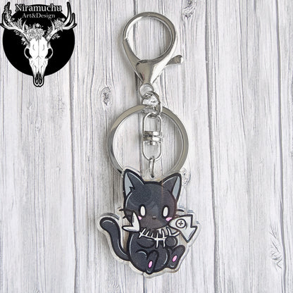 Kuroineko Fisher Kitty Keycharm