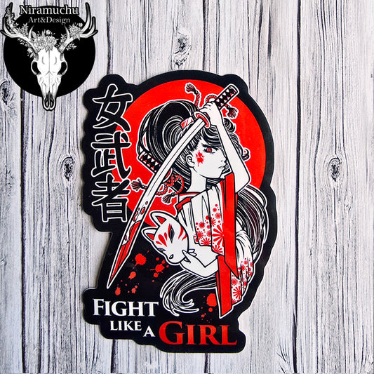 Kuroineko Fighter Sticker