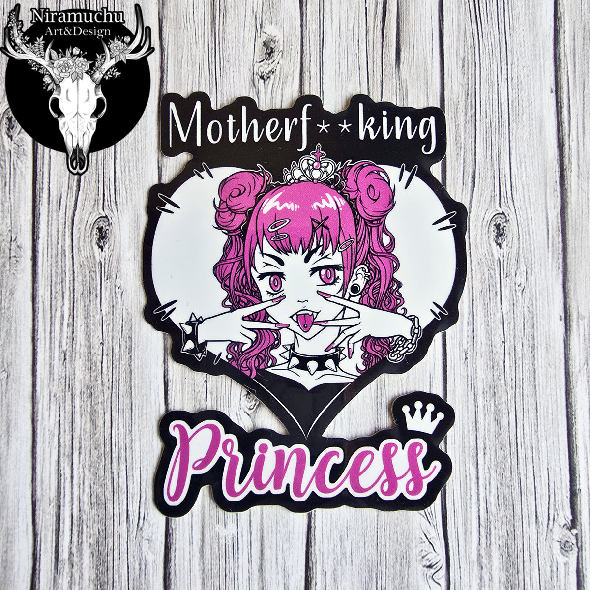 Kuroineko Princess Sticker