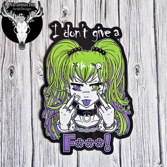 Kuroineko Whatever Sticker