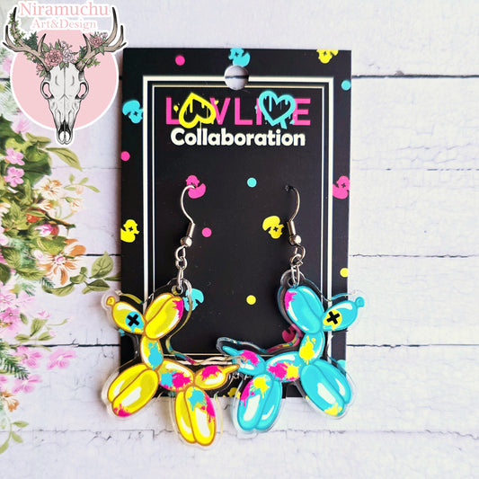 Lavliqe Balloon Dog Earrings