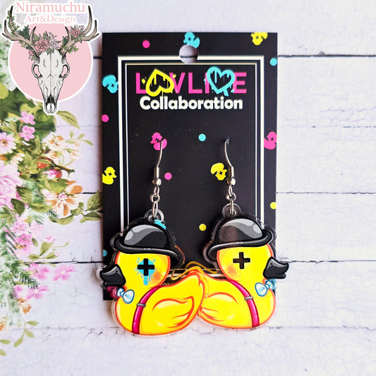 Lavliqe Clown Duck Earrings