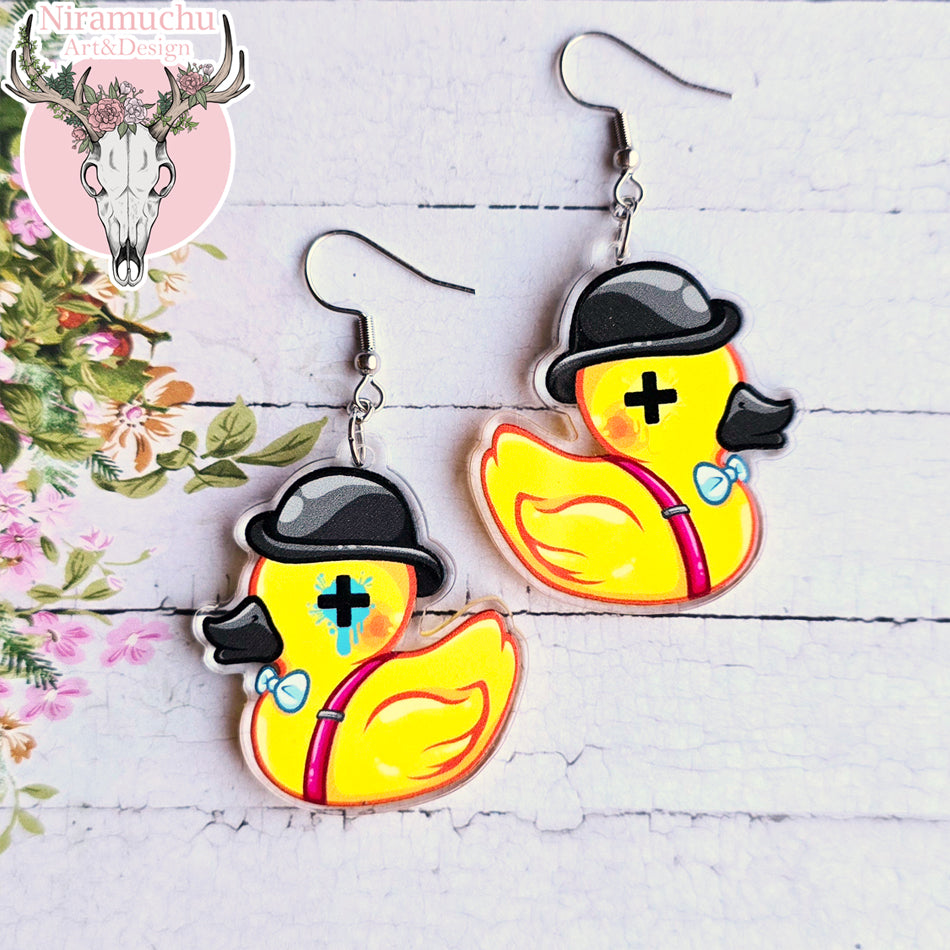 Lavliqe Clown Duck Earrings