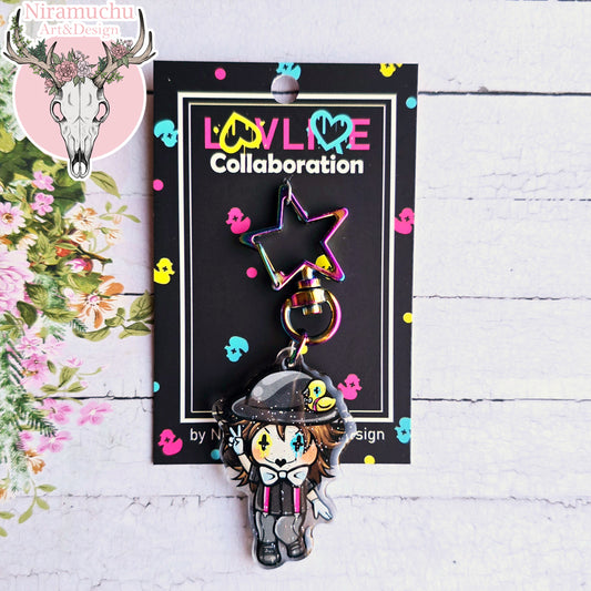 Lavliqe Chibi Glitter Keycharm