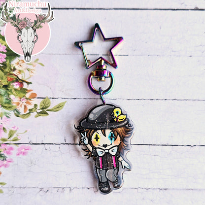 Lavliqe Chibi Glitter Keycharm