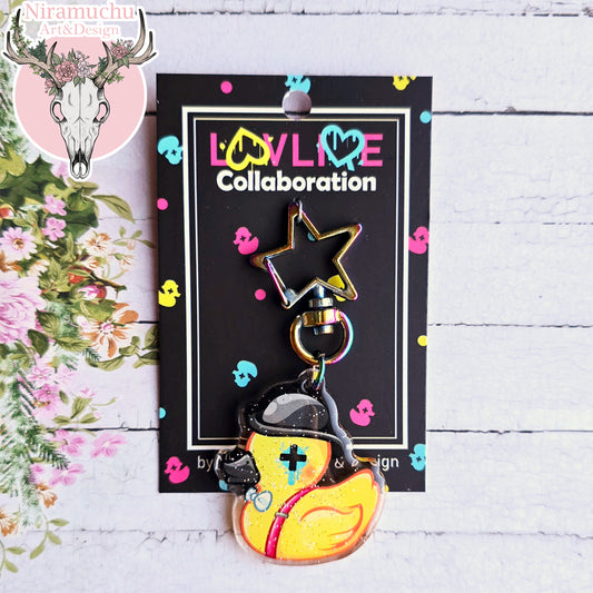 Lavliqe Duck Glitter Keycharm