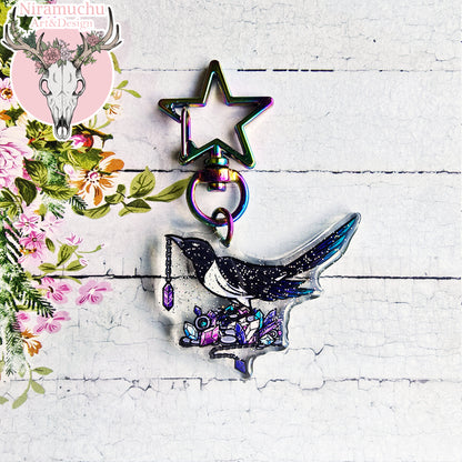 Lavliqe Magpie Glitter Avaimenperä