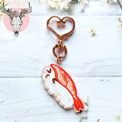 Happy Sushi Ebi Keycharm