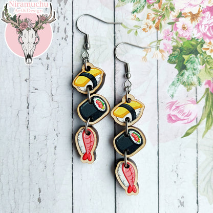 Sushi Earrings