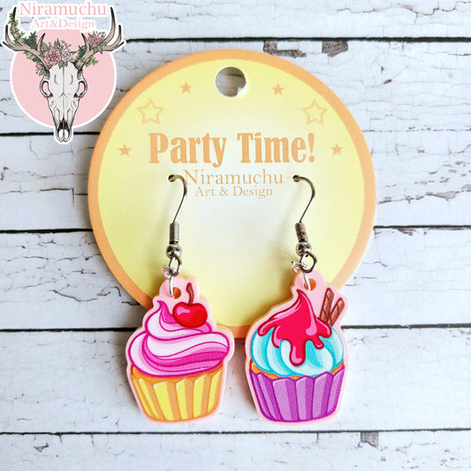 Party Time! Cupcake Earrings