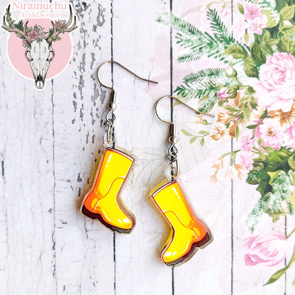 Rain Boots Earrings