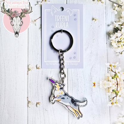 Treenikupla Australian Paimenkoira Avaimenperä