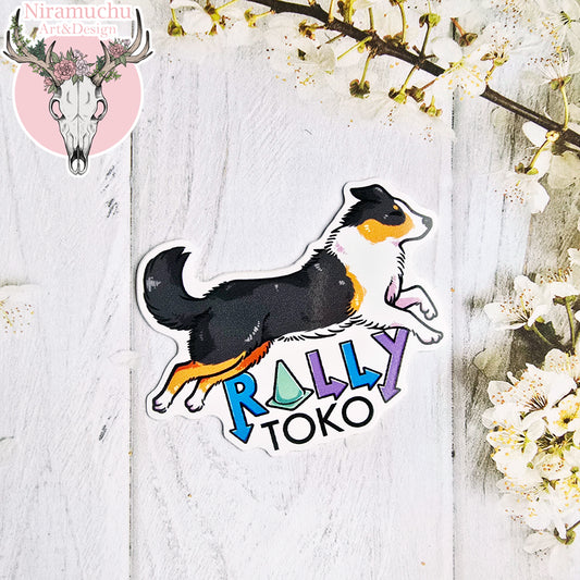 Treenikupla Rally Toko Vinyyli Tarra