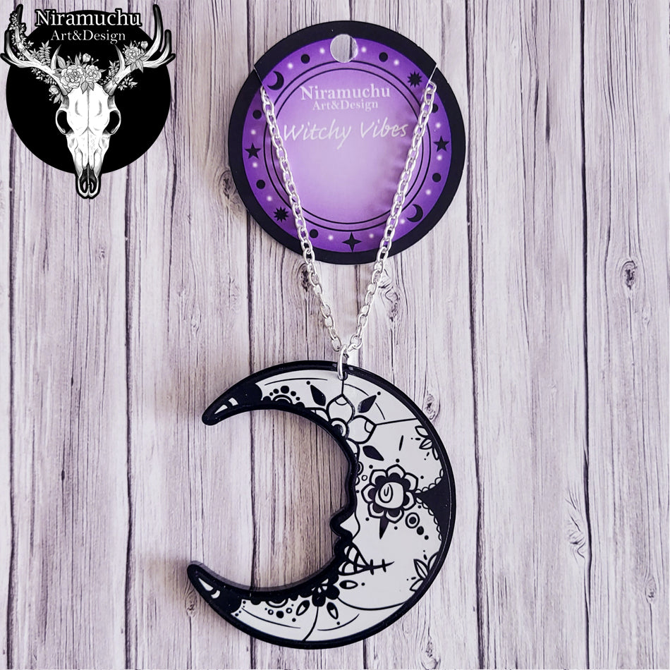 Witchy Vibes Lunar Necklace