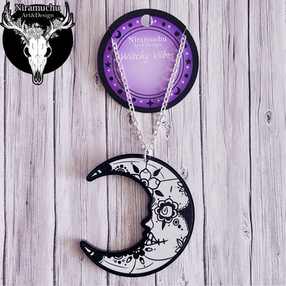 Witchy Vibes Lunar Necklace