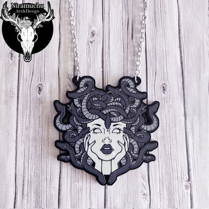 Witchy Vibes Medusa Necklace