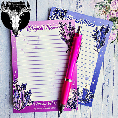 Witchy Vibes Memo Spells