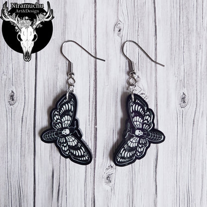 Witchy Vibes Moth Earrings