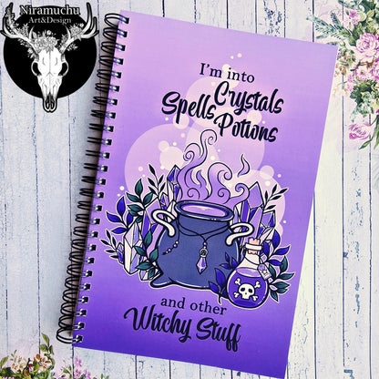 Witchy Vibes Notebook "Witchy Stuff"