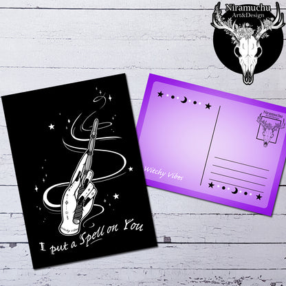 Witchy Vibes Postcard Set: Spells