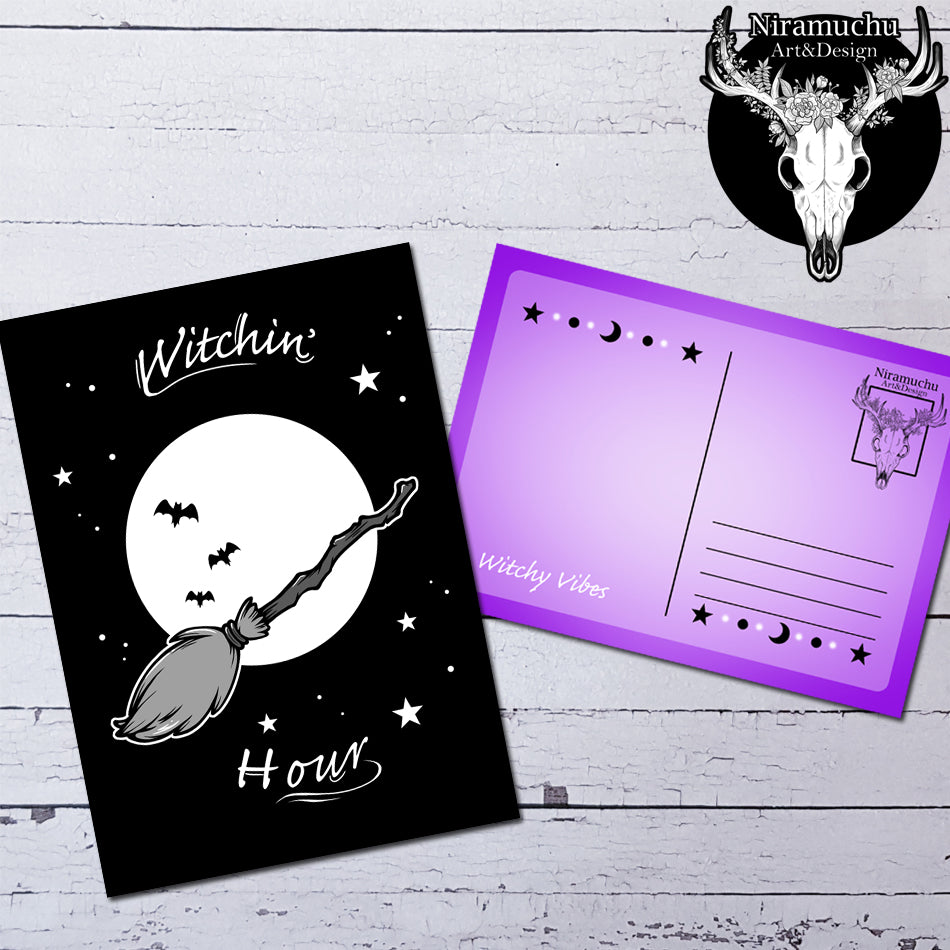 Witchy Vibes Postcard Set: Spells