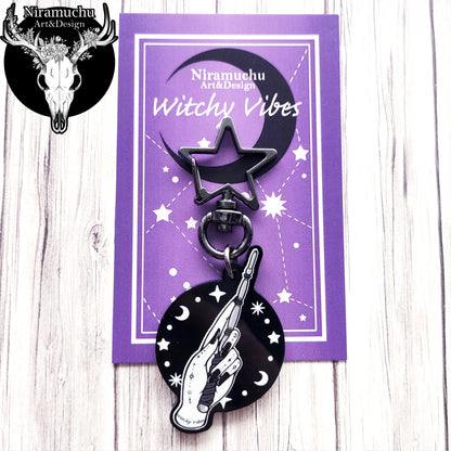 Witchy Vibes Spells Keycharm