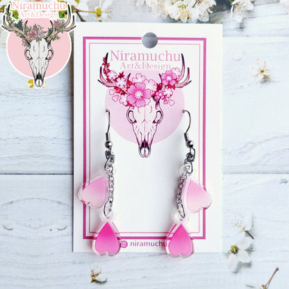 Year of the Dragon Sakura Drops Earrings