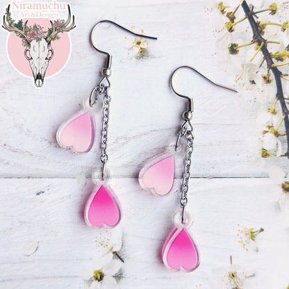 Year of the Dragon Sakura Drops Earrings