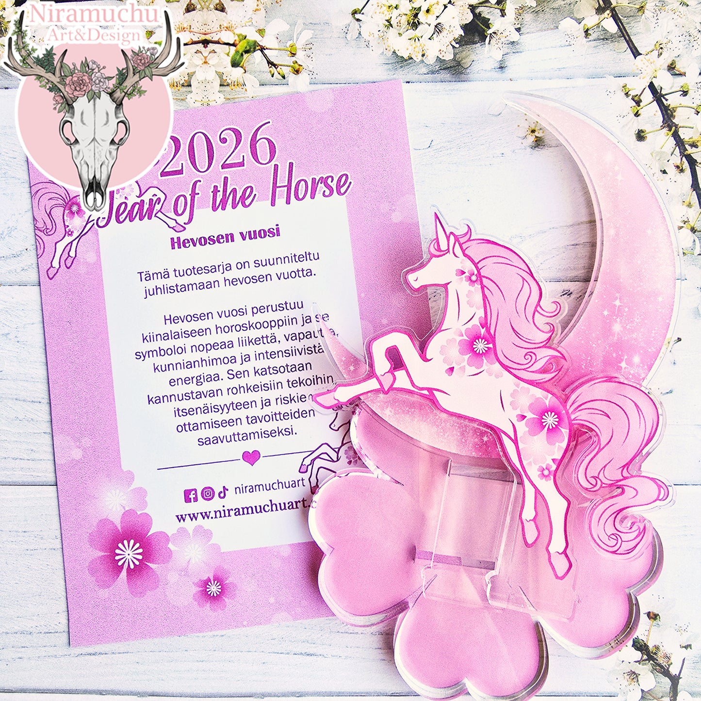 Year of the Horse Akryylifiguuri