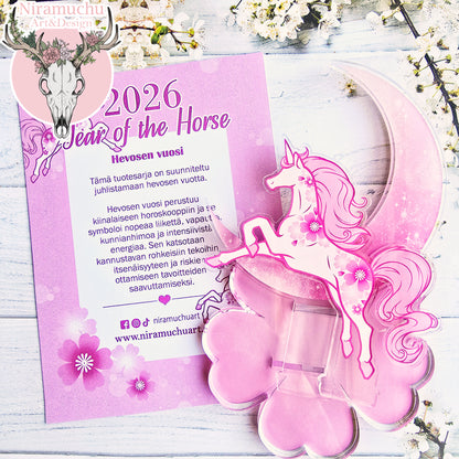Year of the Horse Akryylifiguuri
