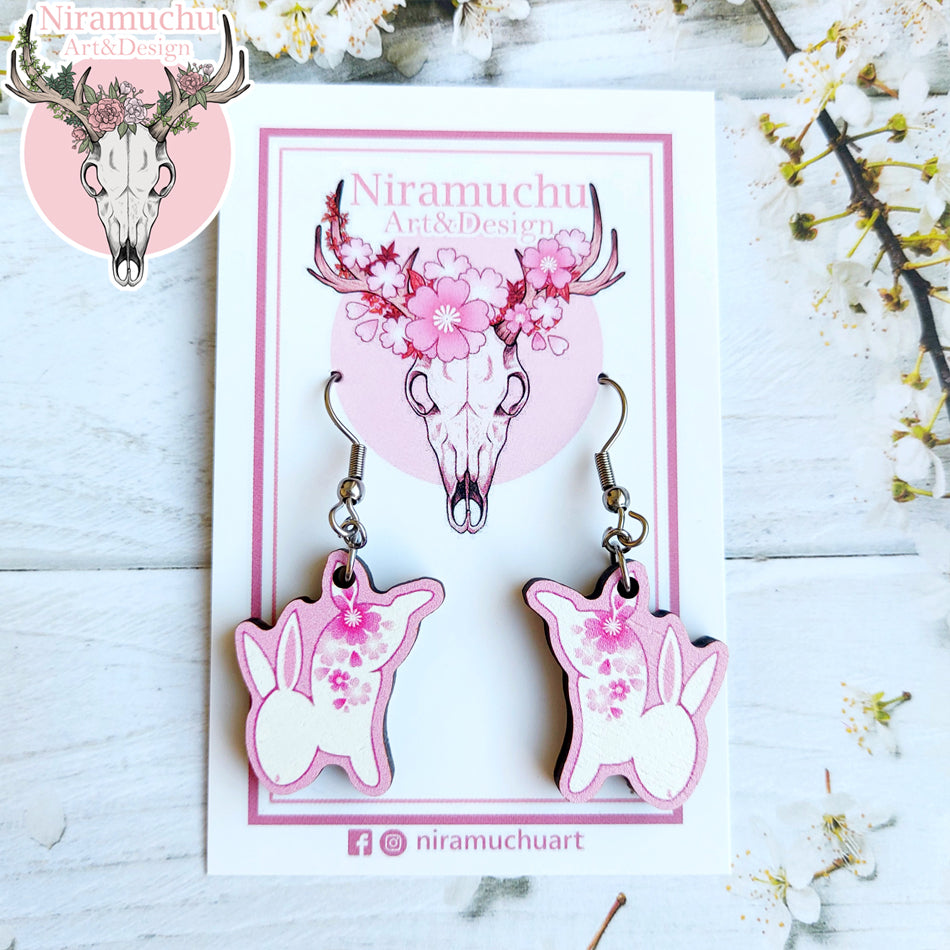 Year of the Rabbit Binky Earrings