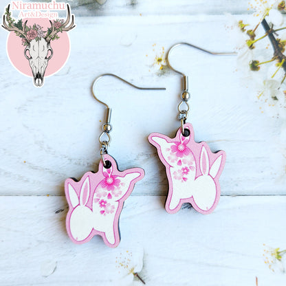 Year of the Rabbit Binky Earrings