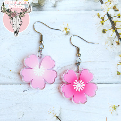 Year of the Rabbit Sakura Earrings